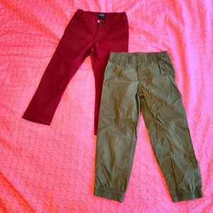 2 Boys Pants Sizes 4T and 4. Great Condition